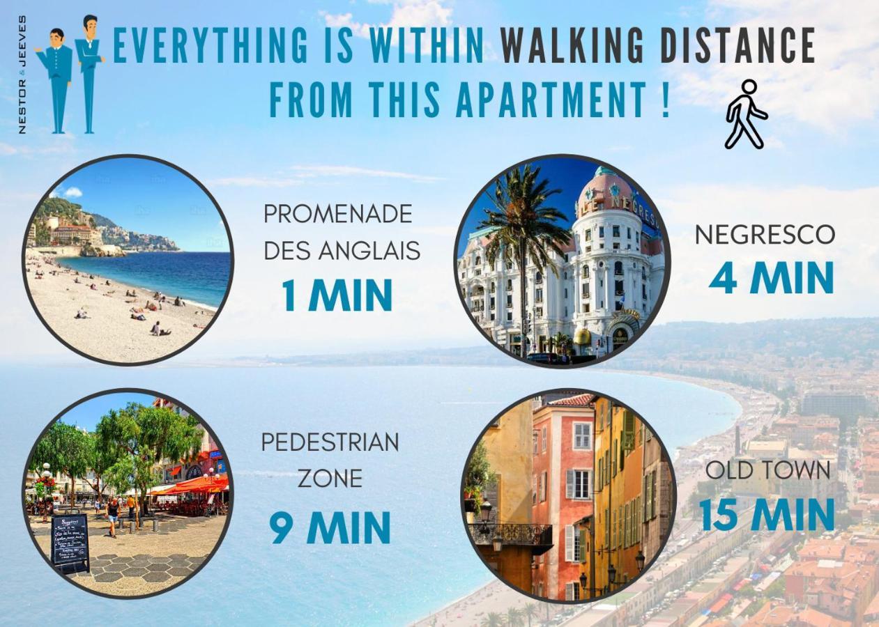 Nestor&jeeves - Sunrise Terrace - - Very Close Sea - Terrace 30m * Nice